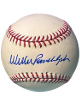 Willie Randolph signed Official Rawlings Major League Baseball- COA (Yankees/6X AS/5X WSC)