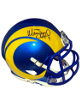 Matthew Stafford signed Los Angeles Rams Riddell Speed Mini Helmet- Beckett Review