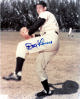 Don Larsen signed New York Yankees MLB 8x10 Photo- COA (2X WS Champ/MVP/Perfect Game)