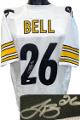 Le'Veon Bell signed Pittsburgh White Custom Stitched Pro Style Football Jersey #26 XL- JSA Witnessed #WP909994