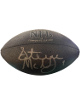 Steve McNair signed Wilson NFL Silver Composite Leather Football #9 Beckett Review (Tennessee Titans/Ravens/Air McNair)