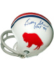 Billy Shaw signed Buffalo Bills Riddell TB 2-Bar Mini Helmet HOF 99- COA