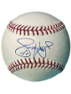 Jason Heyward signed Official Rawlings Major League Baseball #22 imperfect- COA (Cubs/Braves/Dodgers)