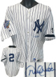 Derek Jeter signed New York Yankees 1999 World Series Game Model Russell MLB Jersey Lt Ed /22 Steiner/JSA LOA