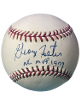 George Foster signed Official Rawlings Major League Baseball NL MVP 1977- COA (Cincinnati Reds/Big Red Machine)