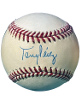 Tony Perez signed Official Rawlings RONL National League Baseball minor tone- COA (Cincinnati Reds/HOF)