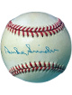 Duke Snider signed Official Rawlings RONL National League Baseball toning- COA (Dodgers/HOF)