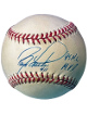 Barry Larkin signed Official Rawlings RONL National League Baseball #11 95 NL MVP- COA (Cincinnati Reds/HOF/12XAS/3XGG)