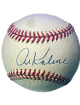 Al Kaline signed Official Rawlings ROAL American League Baseball tone spots- COA (Detroit Tigers/HOF/18XAS/10XGG/3007 Hits)