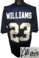 Kyren Williams signed Notre Dame Navy Custom Stitched College Football Jersey XL- JSA Witnessed #WIT809631