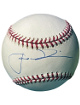 Jerome Williams signed Official Rawlings Major League Baseball- COA (Giants/Cubs/Nationals)