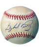 Gaylord Perry signed Official Rawlings ROAL American League Baseball toned- COA (Giants/HOF/5XAS/2XCY)