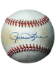 Rollie Fingers signed Official Rawlings ROAL American League Baseball toned- COA (Oakland As/HOF/7X AS/CY/3X WS Champs)