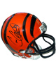 Cris Collinsworth signed Cincinnati Bengals Riddell Mini Helmet #80 imperfect- COA