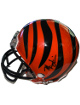 Marvin Lewis signed Cincinnati Bengals Head Coach Riddell Mini Helmet imperfect- COA