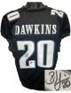 Brian Dawkins signed Philadelphia Black TB Custom Stitched Pro Style Football Jersey #20 XL- Beckett/BAS Witnessed #1W140780