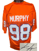 Myles Murphy signed Clemson Orange Custom Stitched College Football Jersey XL- JSA Signature Debut #SD218303