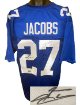 Brandon Jacobs signed New York Blue Custom Stitched Pro Style Football Jersey XL- Beckett/BAS #BD62742 (SB XLII & XLVI Champs)