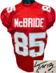 Trey McBride signed Arizona Red Custom Stitched Pro Style Football Jersey #87 XL- Beckett/BAS Witnessed #1W334948