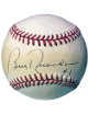 Bobby Richardson signed Official Rawlings  ROAL American League Baseball #1 -Toned-COA (New York Yankees)