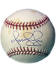 Omar Vizquel signed Official Rawlings Major League Baseball tone spots- COA (Mariners/Indians/3XAS/11XGG)