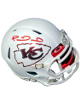 Patrick Mahomes signed Kansas City Chiefs Lunar Eclipse Mini Helmet w/ Visor - Beckett Witnessed #W127674