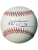 Neftali Feliz signed Official Rawlings Major League Baseball minor tone- COA (Rangers/2010 AS/ALROY)