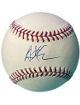 Austin Kearns signed Official Rawlings Major League Baseball tone spots- COA (Reds/Nationals/Marlins)