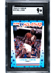 Michael Jordan 1989-90 Fleer All-Star Sticker/Card #3- SGC Graded 9 Mint (Chicago Bulls/HOF/GOAT)