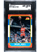 Michael Jordan 1986-87 Fleer Rookie Card (RC) #57- SGC Authentic Altered (Chicago Bulls/HOF/GOAT)