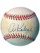 Al Kaline signed Official Rawlings ROAL American League Baseball tone spots- COA (Detroit Tigers/HOF/18XAS/10XGG/3007 Hits)