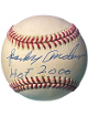 Sparky Anderson signed Official Rawlings RONL National League Baseball HOF 2000- COA (Reds/Big Red Machine)