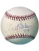 Dusty Baker signed Official Rawlings Major League Baseball '04- COA (Giants/Cubs/Reds/2XAS/2X WS Champs)