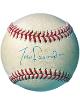 Tom/Tommy Lasorda signed Official Rawlings RONL National League Baseball tone spots- COA (Dodgers/HOF/2X WS Champs/2X Mrg Yr)