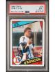 John Elway signed 1984 Topps Rookie On Card Auto Card (RC) #63- PSA Graded 9 Mint/Autograph 10 (Denver Broncos)