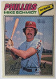 Mike Schmidt 1977 Topps Cloth Stickers Card #41 (Phillies/HOF)