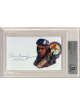 Roscoe Brown, Jr. signed 3x5 cut signature w/ Image BAS/Beckett Encapsulated (Tuskegee Airman/Red Tails/WWII P-51D Mustang)