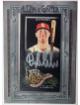 Dylan Carlson signed 2022 Topps Allen & Ginter X Dylan Silver Framed Mini Auto Cardinals Card SP 16/50