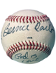 Bernie Carbo signed Rawlings Little League Baseball Boston Red Sox/God is Love- COA (Reds/Cardinals)