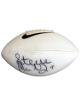 Steve McNair signed Nike Logo Full Size White Panel Football #9 Beckett Review (Tennessee Titans/Ravens/Air McNair)