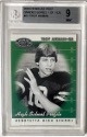 Troy Aikman 2000 Donruss Preferred QBC High School Profile Card #63- /1125- Beckett/BGS Graded 9 Mint (w/ Sub Grades/Cowboys)