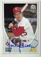 Julian Javier signed 2002 Topps Super Teams/1967 On Card Auto #74- Sports Mem Holo (Cardinals/2XAS/2XWS Champs)