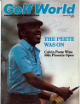 Calvin Peete signed 1985 Golf World PGA Magazine (January 15, 1985)