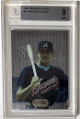 Andruw Jones 1995 Bowman's Best Rookie Card (RC) #87- Beckett/BGS Graded 9 Mint (w/ Sub Grades/Atlanta Braves)