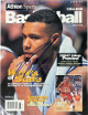 Ron Mercer signed 1996-97 Athlon Sports College Preview Magazine- imperfect- COA (Kentucky Wildcats)