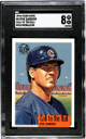 Ryne Sandberg 1996 Fleer Ultra Call to the Hall Gold Medallion Card #8- SGC Graded 8 NM-MT (Cubs/HOF)