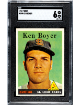 Ken Boyer 1958 Topps Card #350- SGC Graded 6 EX-NM (Cardinals/11XAS/1964 MVP/WS Champ)