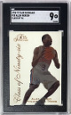 Allen Iverson 1996-97 Flair Showcase Class of '96 Rookie Card (RC) #10- SGC Graded 9 Mint (76ers/HOF)