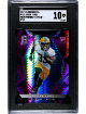 Aaron Jones 2017 Panini Spectra Neon Pink Die-Cut Prizm Rookie Card (RC) #127- /10- SGC Graded 10 Gem Mint (Packers)