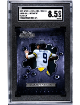 JJ/J.J. McCarthy 2021 Wild Card Alumination Nil Dead Aim Cobalt Platinum Rookie Card (RC) #ANSG-15- /3- SGC Graded 8.5 NM-MT+